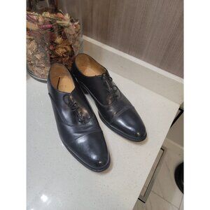 Paul Evans Shoes Made In Naples Italy Black Dress Shoes Great Condition Sz 8.5